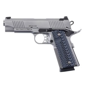 Magnum Research Desert Eagle 1911 C Handgun .45 Auto 8rd Magazine(2) 4.33" Stainless Barrel & Frame G10 Grips