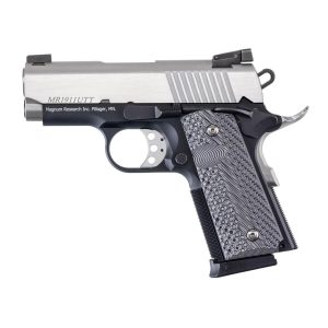 Magnum Research Desert Eagle 1911 U Handgun .45 Auto 6rd Magazines(2) 3" Bull Barrel 2 Tone Aluminum Frame w/Black Finish