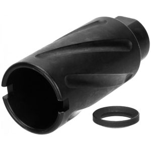TacFire Spiral Fluted Muzzle Brake .223/5.56 1/2''x28'' Thread w/Crush