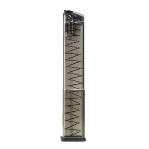 Elite Tactical Systems Carbon Smoke Handgun Magazine for Glock 17 9mm Luger 32/rd