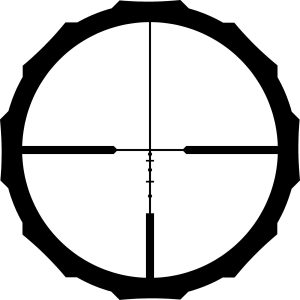 Crimson Trace Brushline Pro Rifle Scope - 2-7x32mm 1" SFP BDC Rimfire