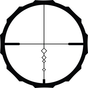 Crimson Trace Brushline Pro Rifle Scope - 3-12x42mm 30mm SFP BDC PRO Non-llum