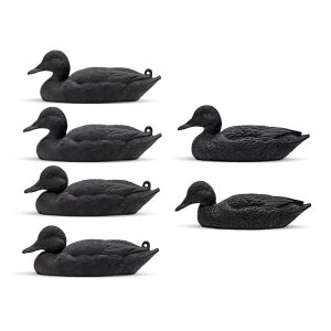 Rig'Em Right Mainline Series Blackouts Duck Decoy 6/ct