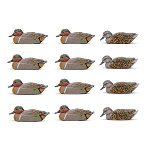 Rig'Em Right Mainline Series Green-Winged Teal Duck Decoy 12/ct