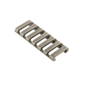 ERGO Grips 7 Slot Ladder LP Rail Cover - 3 Pack Olive Drab Green