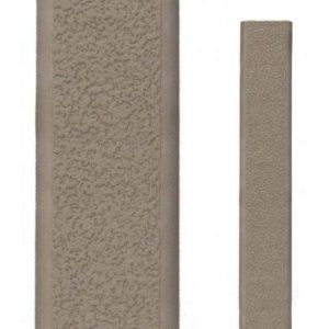 Ergo Textured Slim Line Rail Cover - Dark Earth 3 Pack