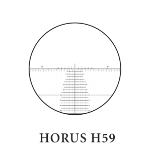 EOTech Vudu Rifle Scope - 5-25x50mm FFP Illum Horus H59 Reticle .1 MRAD Black Matte