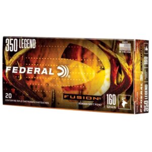 Federal Fusion Rifle Ammunition .350 Legen 180gr SP 350 Legen 20/ct