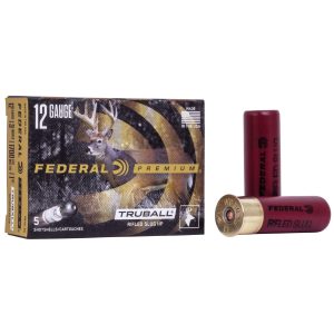 Federal Vital Shok TruBall Rifled Slug 12 ga 3"  3/4 oz Slug 1700 fps 5/Box