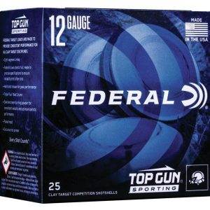 Federal Top Gun Sporting Shotshells 12ga 2-3/4" 1 oz 1330 fps #7.5 25/ct