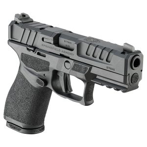 Springfield Echelon 4.0C White-Dot Handgun 9mm Luger 15(1)&18(1) Magazines 4" Barrel Black Frame