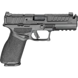 Springfield Gear Pac Echelon 4.5F Comp Handgun 9mm Luger 17rd(3)& 20rd(1) Magazines 4.5" Barrel U-Notch Sights Green Dot & Bag