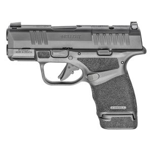 Springfield Armory Hellcat Micro Compact OSP Handgun Gear Up Package 9mm Luger 11rd (4) & 13rd (1) Magazines 3" Barrel Black with Bag and Viridian Green Dot