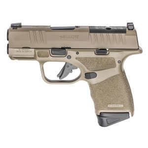 Springfield Armory Hellcat Micro Compact OSP Handgun Gear Up Package 9mm Luger 11rd (1) & 13rd (3) Magazines 3" Barrel FDE with Bag and Viridian Green Dot