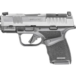 Springfield Armory Hellcat Micro Compact OSP Handgun Gear Up Package 9mm Luger 10rd (5) Magazines 3" Barrel Stainless CA Compliant with Bag and Viridian Green Dot
