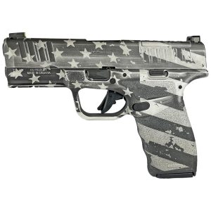 Springfield Hellcat Pro OSP "Distressed Flag White" Handgun 9mm Luger 15rd(2) Magazines 3.7" Barrel