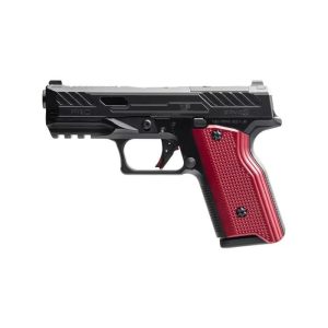 Fusion Firearms XF PRO Black Handgun 9mm Luger 15rd Magazines(2) 4" Barrel Interchangeable Black/Red Grips