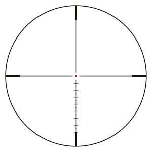 GPO Spectra 4x Rifle Scope 2.5-10x44i 30mm SFP G4i-Drop Illum. Black