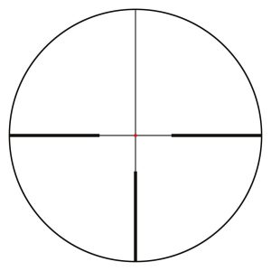 GPO Centuri 4x Rifle Scope 3-12x44i 30mm SFP G4i Illum. Black
