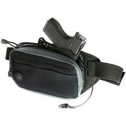 Galco Fastrax Pac Waistpack Subcompact Black and Grey