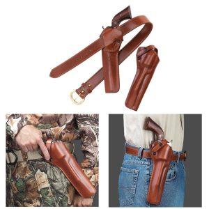 Galco SAO Strongside/Crossdraw Belt Holster for Ruger Blackhawk 6.5" Tan RH