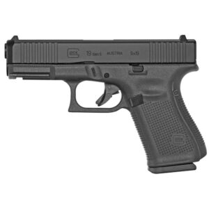 Glock 19 Gen 5 Handgun 9mm Luger 15/rd Magazines (3) 4.02" Barrel Black Austria