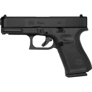 Glock 19 Gen 5 Handgun 9mm Luger 15/rd Magazines (3) 4.02" Barrel Black USA