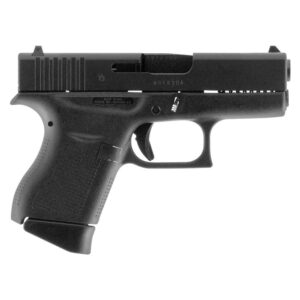 Glock 43 Subcompact Handgun 9mm Luger 6/rd Magazines(2) 3.41" Barrel Black USA