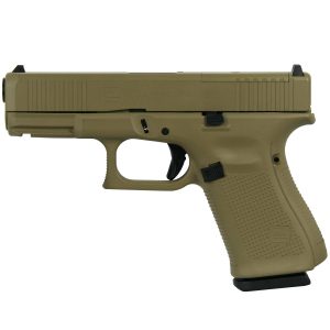 Glock 19 Gen 5 MOS Custom "FDE" Handgun 9mm Luger 15rd Magazines (3) 4.02" Barrel Austria