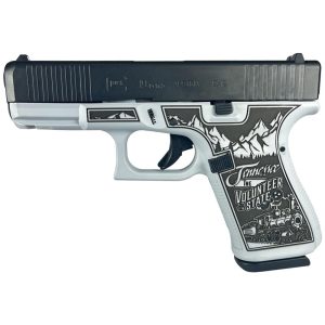Glock 19 Gen 5 Custom "Tennessee-Navy Gray" Handgun 9mm Luger 15/rd Magazines (3) 4.02" Barrel Austria
