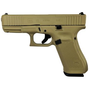 Glock 45 Gen 5 MOS Compact Crossover Custom "FDE" Handgun 9mm Luger 17/rd Magazines (3) 4.02" Barrel Austria