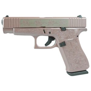 Glock 48 Custom "Glock n Roses" Handgun 9mm Luger 10/rd Magazines (2) 4.17" Barrel Austria