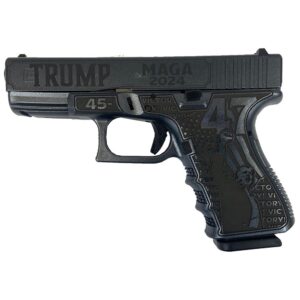 Glock 19 Gen3 Custom "Trump 47th" Handgun 9mm Luger 15rd magazines(2) 4" Barrel USA Made
