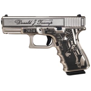 Glock 19 Gen 3 Custom "Trump Fight" Handgun 9mm Luger 15rd Magazines (2) 4" Barrel USA