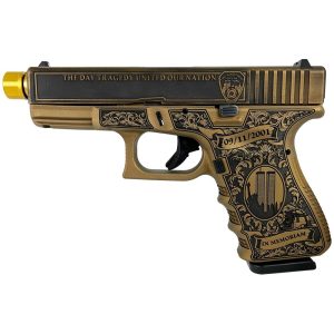 Glock 19 Gen 3 Custom "9/11 Tribute" Handgun 9mm Luger 15/rd Magazines (2) 4.6" Barrel Austria