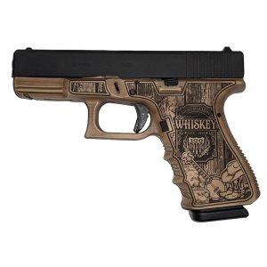 Glock 19 Gen 3 Custom "Bourbon Country" Handgun 9mm Luger 15rd Magazines (2) 4.02" Barrel Austria