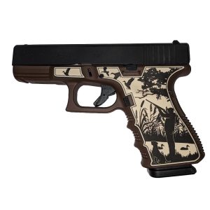 Glock 19 Gen 3 Custom "Mallard Brown" Handgun 9mm Luger 15rd Magazines (2) 4.02" Barrel Austria Made