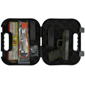 Glock 19 Gen 3 Custom "Tarpon Green Frame" Handgun 9mm Luger 15/rd Magazines (2) 4" Barrel with Trigger Shoe Optic Cut