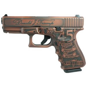 Glock 19 Gen 3 Custom "Trump 2024 Red" Handgun 9mm Luger 15/rd Magazines (2) 4" Barrel Austria