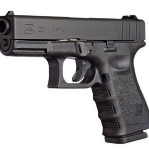 Glock 23 Gen 3 Compact Handgun .40 S&W 10/rd Magazines (2) 4" Barrel Black Austria