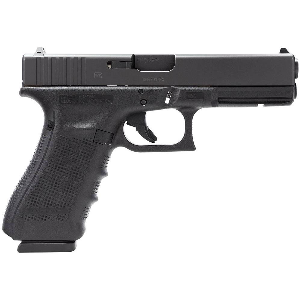 Glock 17 Gen 4 Handgun 9mm Luger 17/rd Magazines (3) 4.49" Barrel Black Austria REFURBISHED