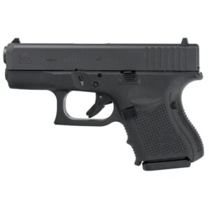 Glock 27 Gen 4 Subcompact Handgun .40 S&W 9rd Magazines (3) 3.4" Barrel Black Austria REFURBISHED