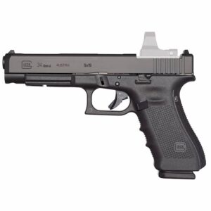 Glock G34 Gen 4 MOS Handgun 9mm 17/rd Magazines (3) 5.31" Barrel Black Austria REFURBISHED