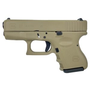 Glock 27 Gen 3 Custom "FDE" Subcompact Handgun .40 S&W 9rd/Magazines (2) 3.4" Barrel Austria