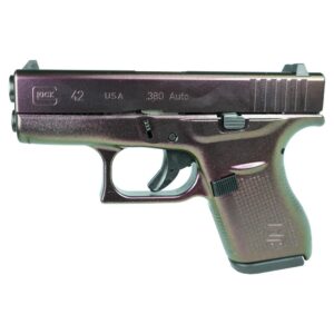Glock 42 Custom "Shimmering Razorback" Handgun .380 ACP 6rd Magazines (2) 3.2" Barrels USA