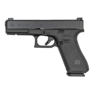 Glock 17M Gen 5 Handgun 9mm Luger 17/rd Magazines (3) 4.49" Barrel Black 5.5lb Trigger Extended Slide Stop Extended Magazine Catch USA