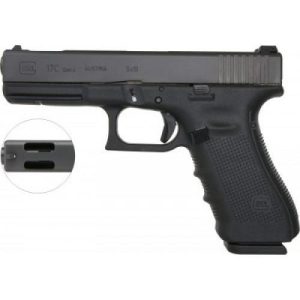 Glock 17C Gen 4 9mm Luger 17rd Magazines (3) 4.5" Compensated Barrel Black USA