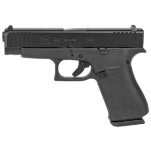 Glock 48 Compact Handgun 9mm Luger 10/rd Magazines (2) 4.17" Barrel Black USA REBUILT