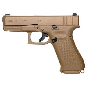 Glock 19x Compact Handgun 9mm Luger 17/rd Magazines (3) 4.02" Barrel Coyote Brown Night Sights USA