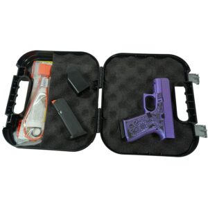 Glock 43X "Mandala" Purple Pearl Handgun 9mm Luger 10rd Magazines(2) 3.4" Barrel Accessory Rail USA Made